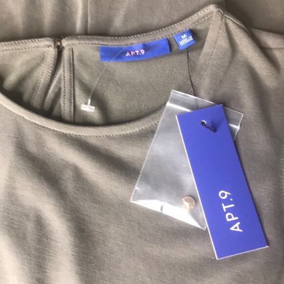 APT. 9 WOMENS TUNIC ASSYMETRICAL DRESS SIZE MEDIUM - Picture 8 of 9